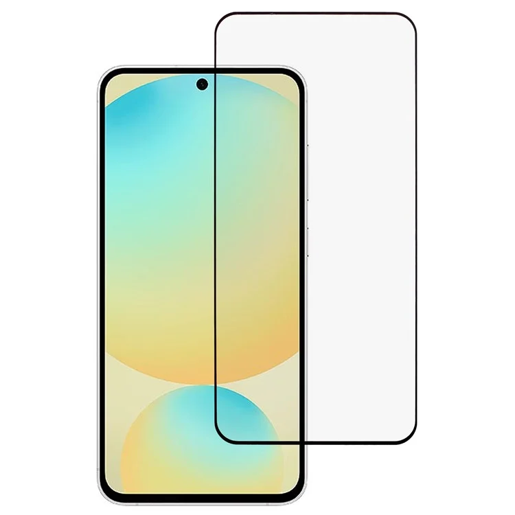 Für Samsung Galaxy S24 FE Displayschutz 9D-Seitenklebstoff, vollständige Abdeckung, Panzerglas-Folie