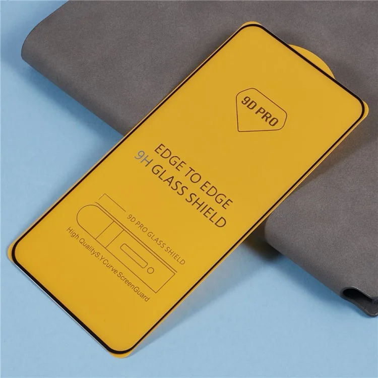 Für Samsung Galaxy S24 FE Displayschutz 9D-Seitenklebstoff, vollständige Abdeckung, Panzerglas-Folie