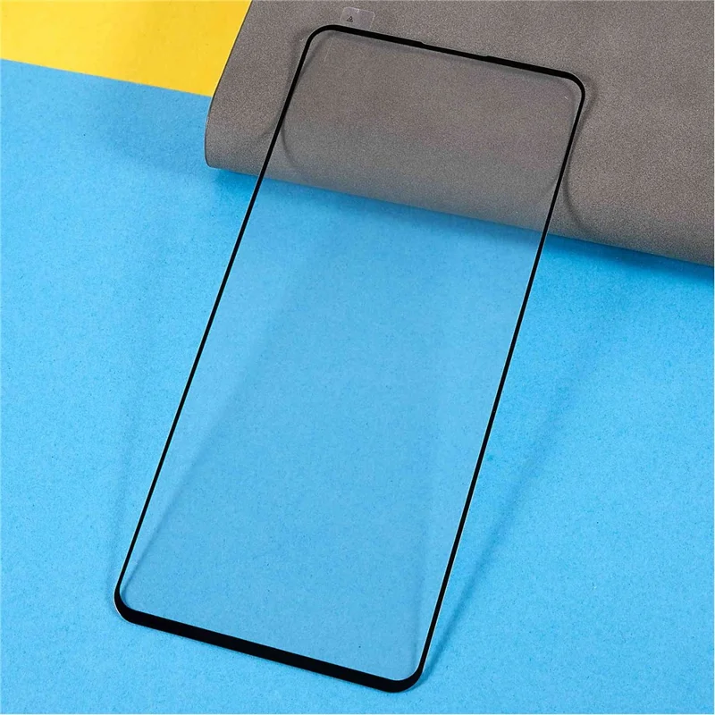 Silkeprintet fuldlimetet hærdet glas skærmfilm til Xiaomi Redmi Note 14 5G / 14 4G (163,25 mm)