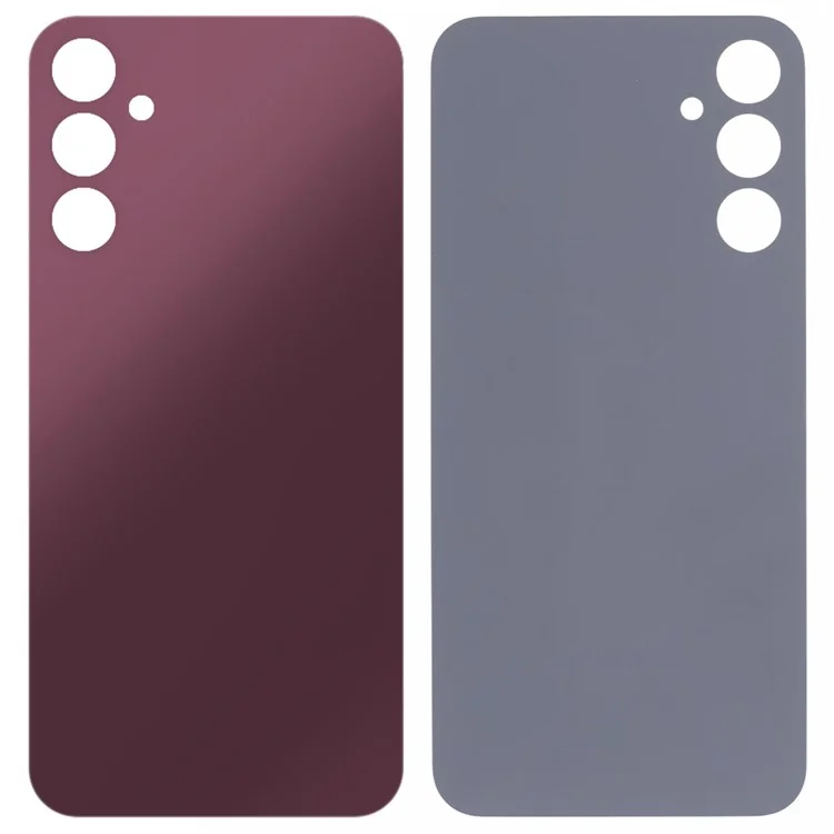 For Samsung Galaxy A24 4G (162.1 x 77.6 x 8.3mm) A245 Back Battery Housing Cover Part (Without Logo) - Dark Red