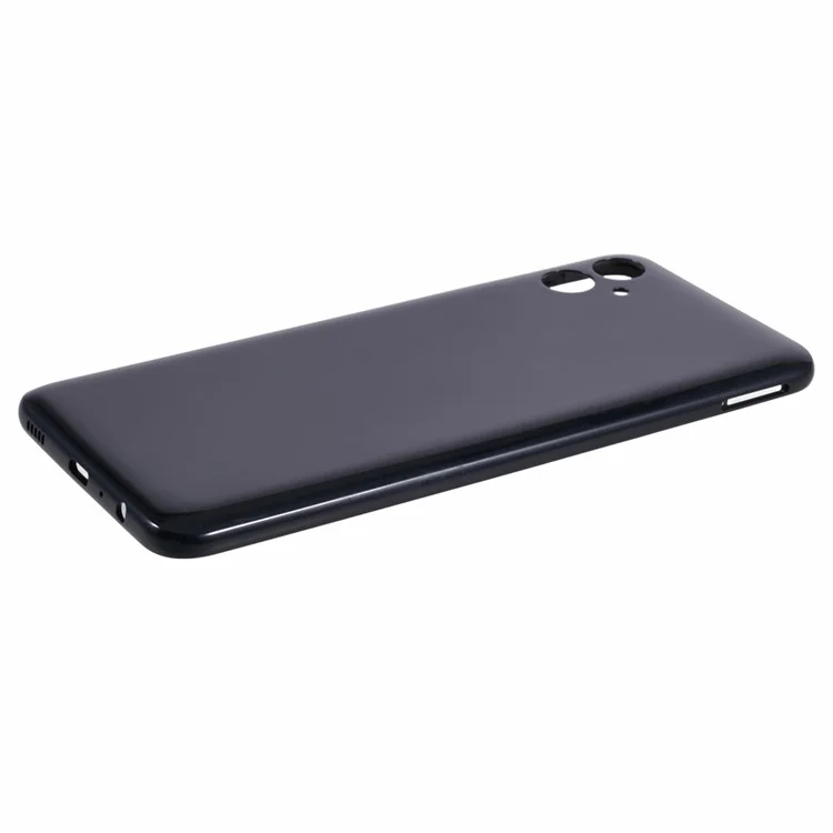Pour Samsung Galaxy A04e 4G A042 Back Battery Batching Cover Cover (sans Logo) - Noir