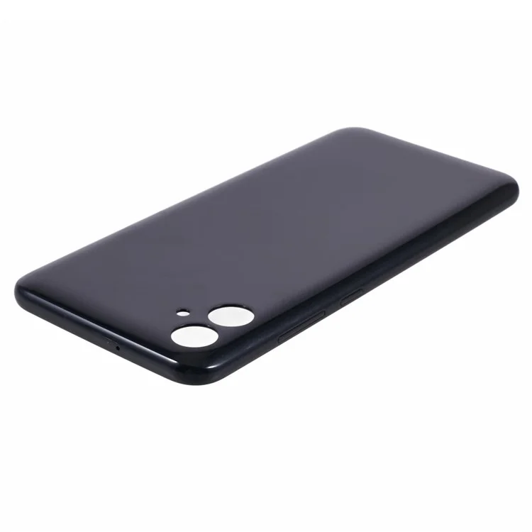 Pour Samsung Galaxy A04e 4G A042 Back Battery Batching Cover Cover (sans Logo) - Noir