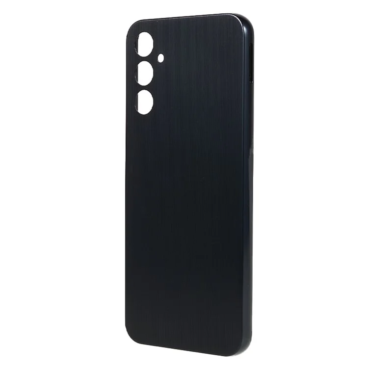 Para o Samsung Galaxy A14 4G A145 Back Battery Hous House Tampa (sem Logotipo) - Preto