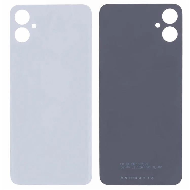 Pour Samsung Galaxy A05 4G A055 Back Battery Batching Couvercle Pièce (sans Logo) - Blanc