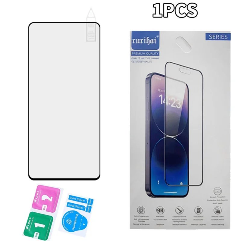 Rurihai Für Xiaomi Redmi Anmerkung 14 5G Screen Protector Secondary Härtung Hochaluminium-silicon Glassfilm