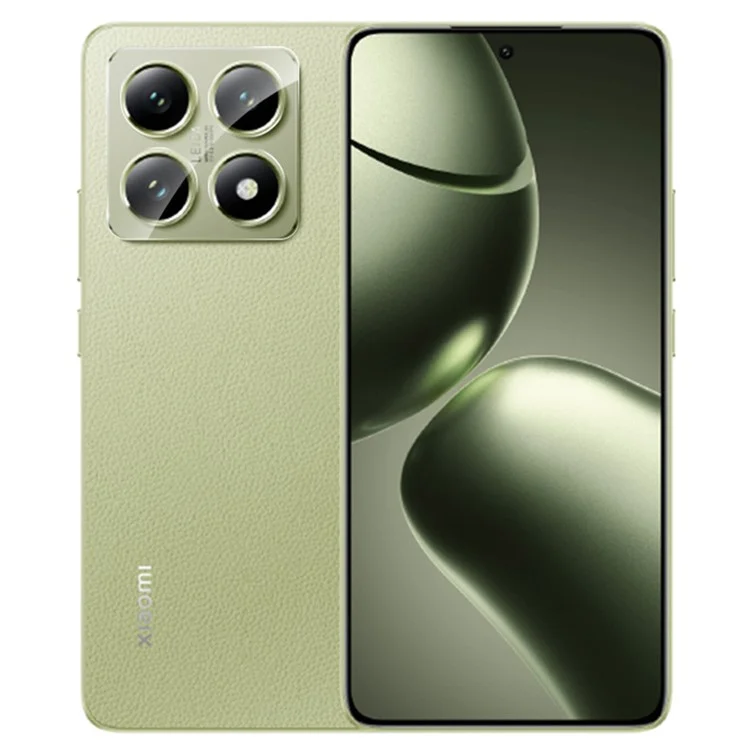 RURIHAI For Xiaomi 14T Camera Lens Protector 3D Clear High Aluminum-Silicon Glass Lens Film