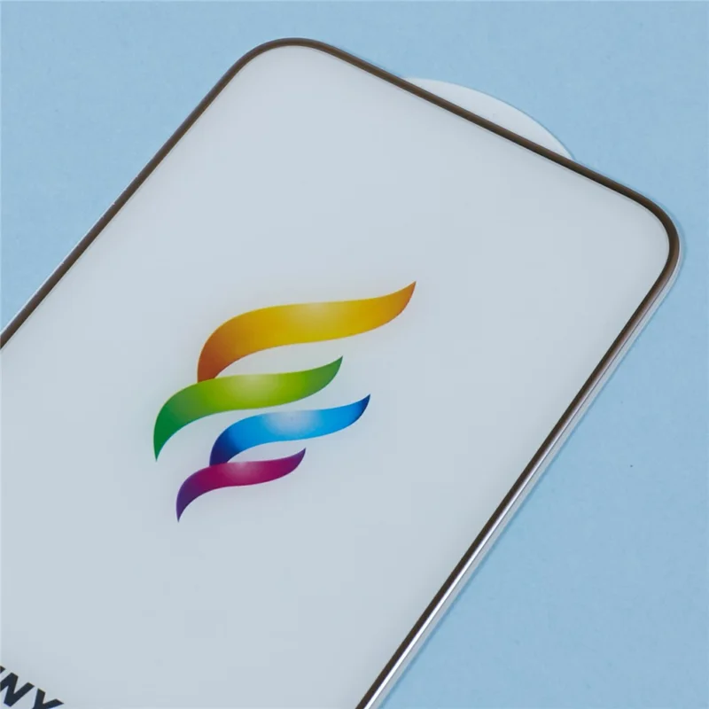 For iPhone 16 Plus / 15 Plus Tempered Glass Screen Protector 3D Curved Edge Electroplated Colored Frame - Gold