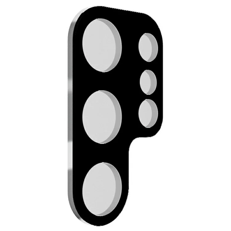 RURIHAI For Samsung Galaxy S25 Ultra Camera Lens Protector 3D Silk Printing High Aluminum-Silicon Glass Lens Film