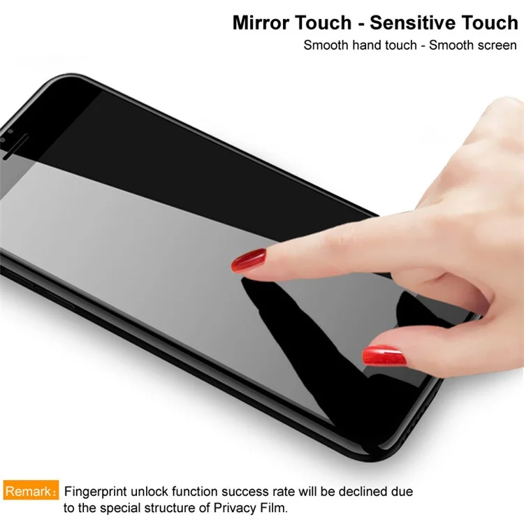 Imak For Iphone 16 Pro Anti-Peep Temdered Glass Protector Protector Полное Покрытие