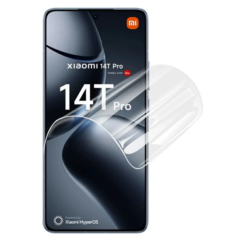 IMAK Hydrogel Film 4. Gen Für Xiaomi 14t Pro / 14t Vollbildschutz Ultra Clear Clear Soft TPU Film