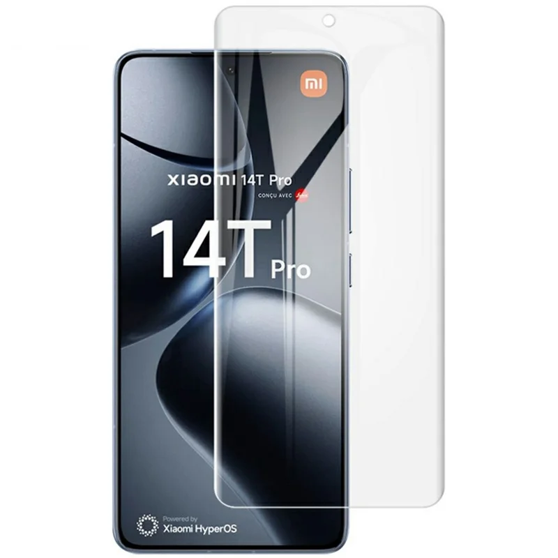 IMAK Hydrogel Film 4. Gen Für Xiaomi 14t Pro / 14t Vollbildschutz Ultra Clear Clear Soft TPU Film