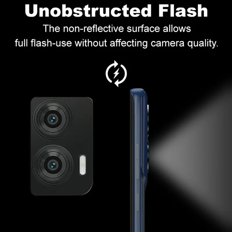 IMAK For Motorola Edge 50 Fusion 5G Metal Camera Lens Protector Lens Protective Cover