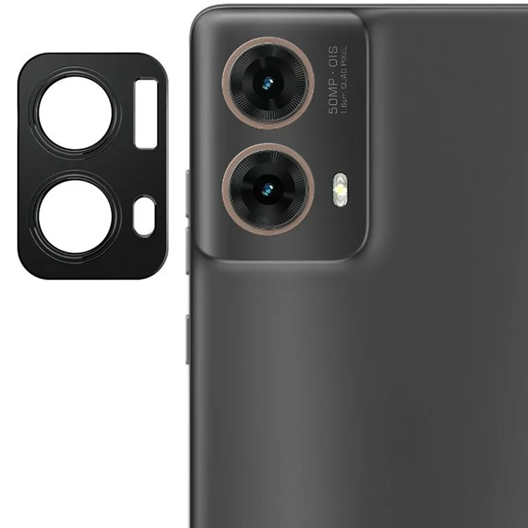 IMAK para Motorola Moto G85 5G / S50 Neo 5G Protector de lente de cámara de metal Cubierta protectora de lente