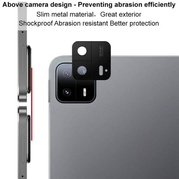 IMAK For Xiaomi Pad 6 Max 14 Metal Camera Lens Protector Lens Protective Cover