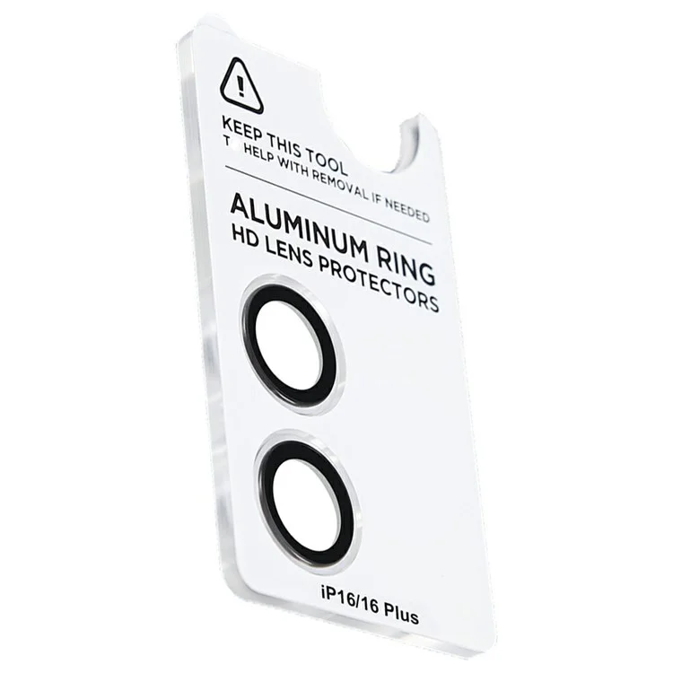 XUNDD For iPhone 16 / 16 Plus Camera Lens Protector Ultra Clear Full Covering Cell Phone Medium Alumina Glass Lens Film