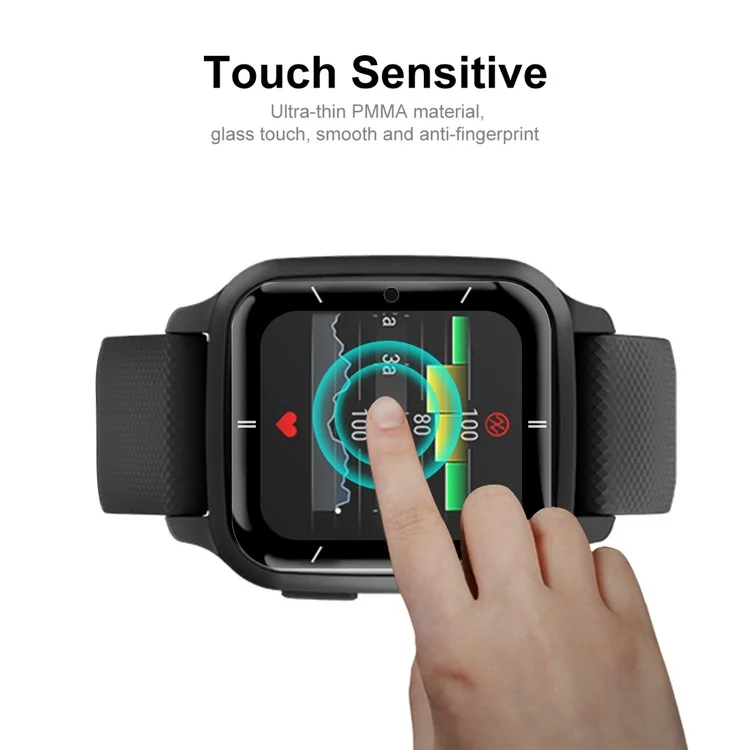 ENKAY HAT PRINCE For Garmin Venu Sq 2 3D Curved Soft PC Edge Screen Protector Full Coverage HD Clarity PMMA Film - Sport Edition