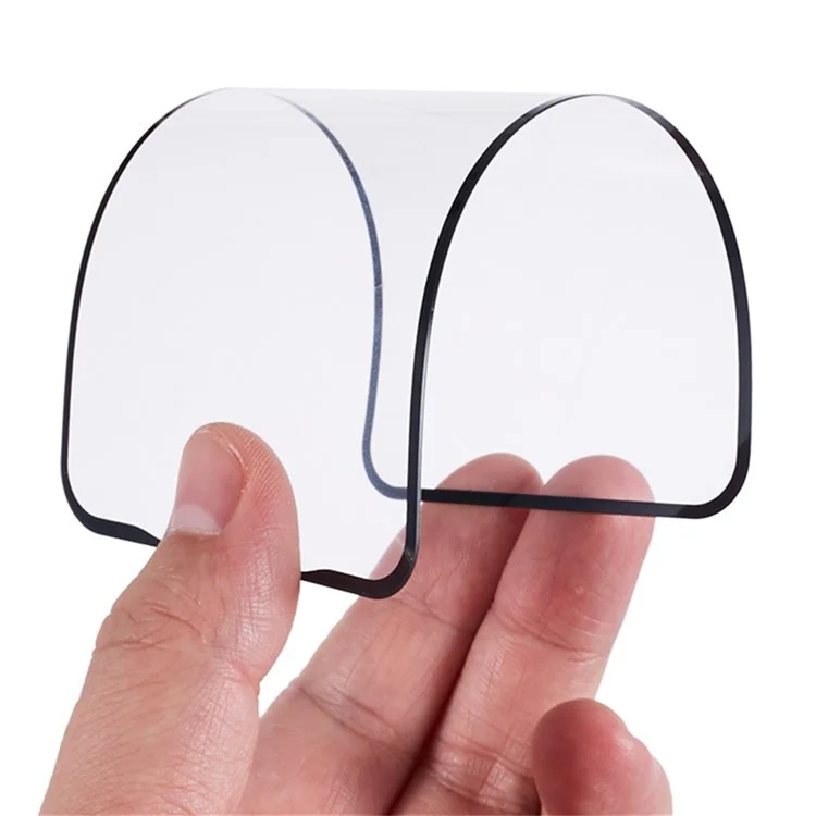 10pcs Per Iphone 16 Pro Pet Screen Protector Black Edge Crystal Screen Film
