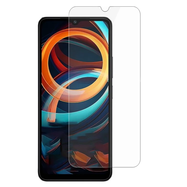 AMORUS For Xiaomi Redmi A3 Pro 4G Screen Protector 2.5D Arc Edge 9H High Aluminum-Silicon Glass Film