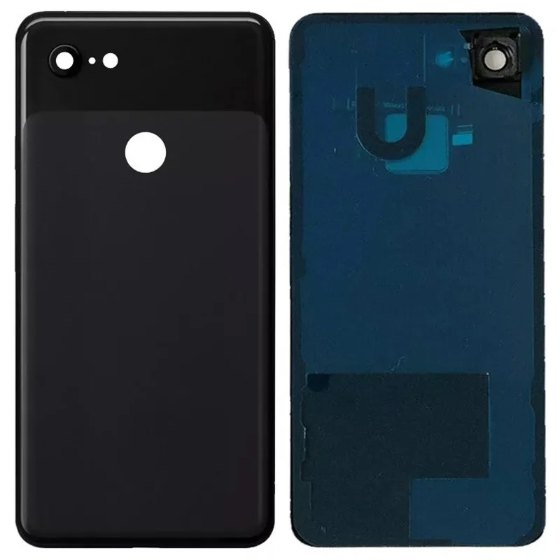 For Google Pixel 3 XL OEM Battery Housing with Camera Lens Cover Replacement Part - Black