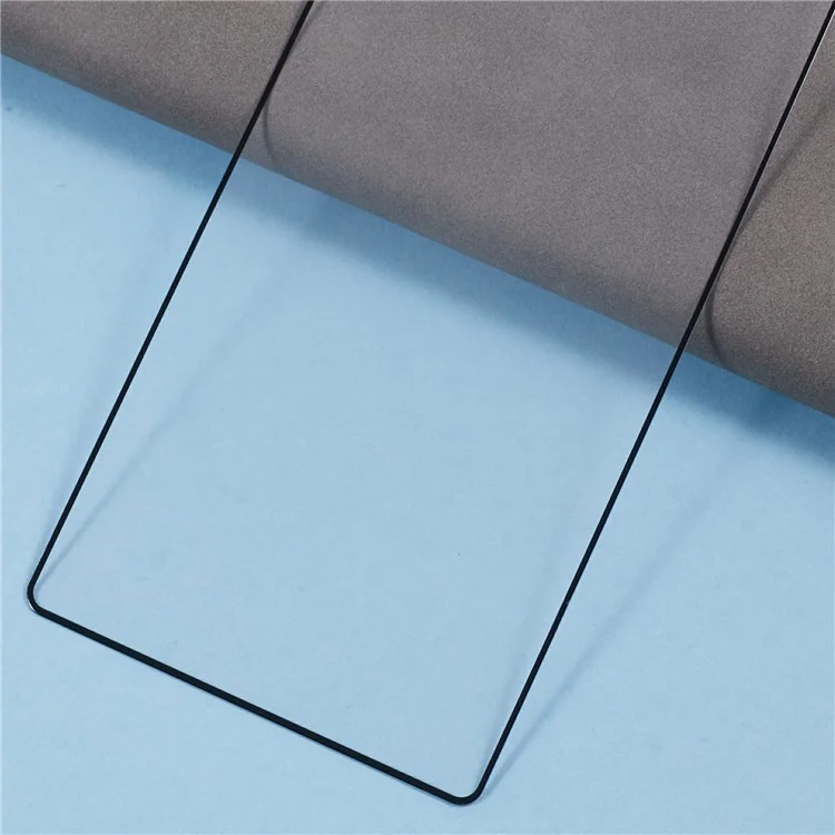 For Samsung Galaxy S25 Ultra Screen Protector Silk Printing Black Edge 2.5D Arc Edge Film (Fingerprint Unlock)