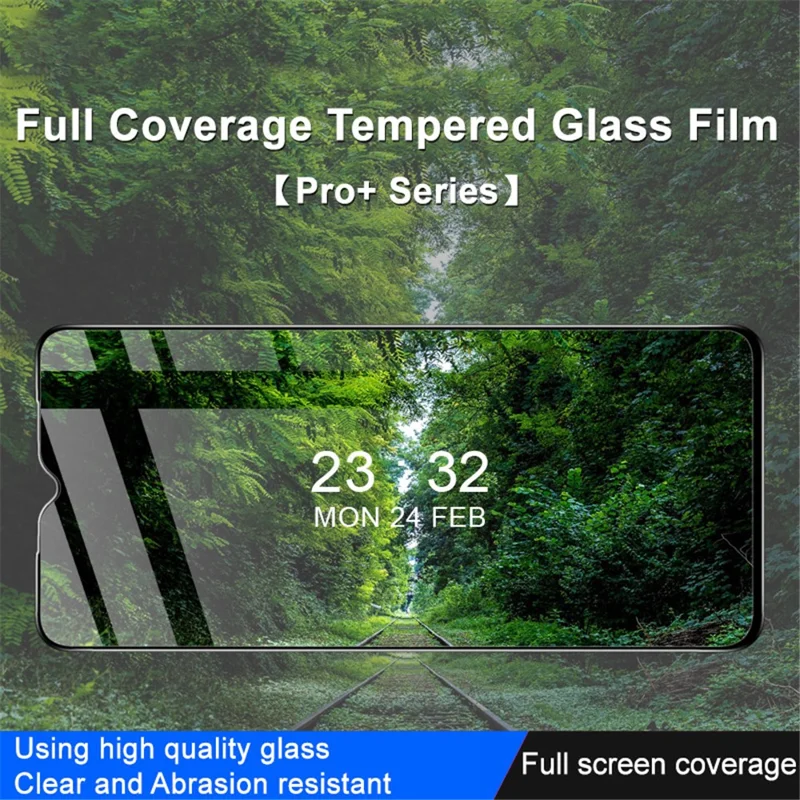 Protecteur d'écran IMAK Pro+ Series pour Samsung Galaxy F13 4G, film en verre trempé HD Full Glue Full Covering