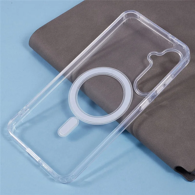 For Samsung Galaxy S25 Case TPU+Acrylic Phone Cover with Clear Lens Film