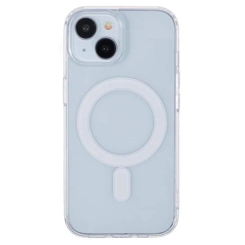 For iPhone 15 Case TPU+Acrylic Phone Cover with Clear Lens Film
