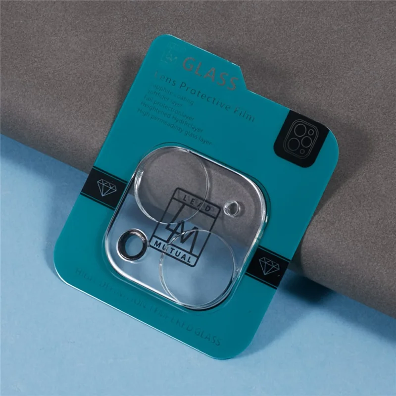 For iPhone 15 Case TPU+Acrylic Phone Cover with Clear Lens Film