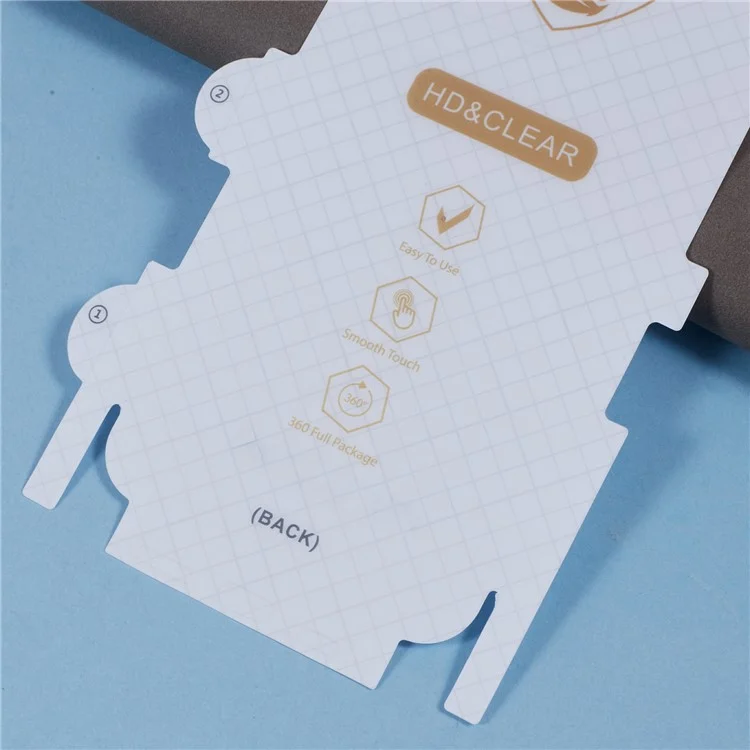 For iPhone 15 Back Screen Protector Soft TPU Ultra Clear Cell Phone Back Cover Film