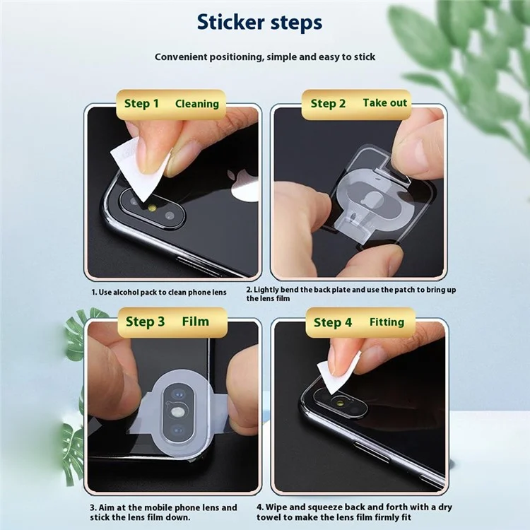Bulk Purchasing For iPhone 13 Pro 1 Set Camera Lens Protector High Definition Fiberglass Lens Film