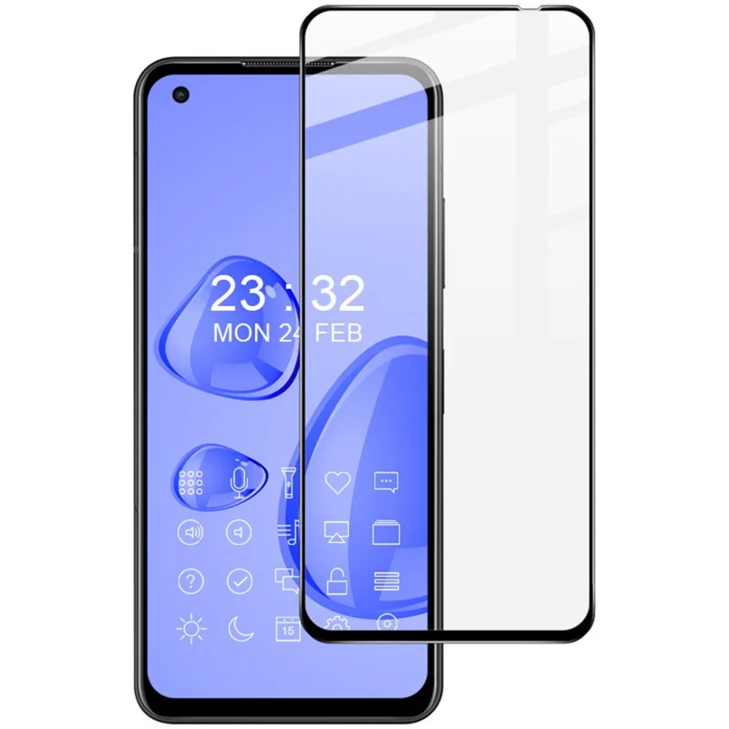 IMAK Pro+ Series for Asus Zenfone 9 5G Tempered Glass Full Glue Film HD Clear Explosion-proof Full Screen Protector