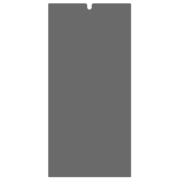Pour Samsung Galaxy S25 Ultra Verre Trempé Film de Protection d'Écran Anti-Regard à 180 Degrés Prenant en Charge le Déverrouillage par Empreinte Digitale