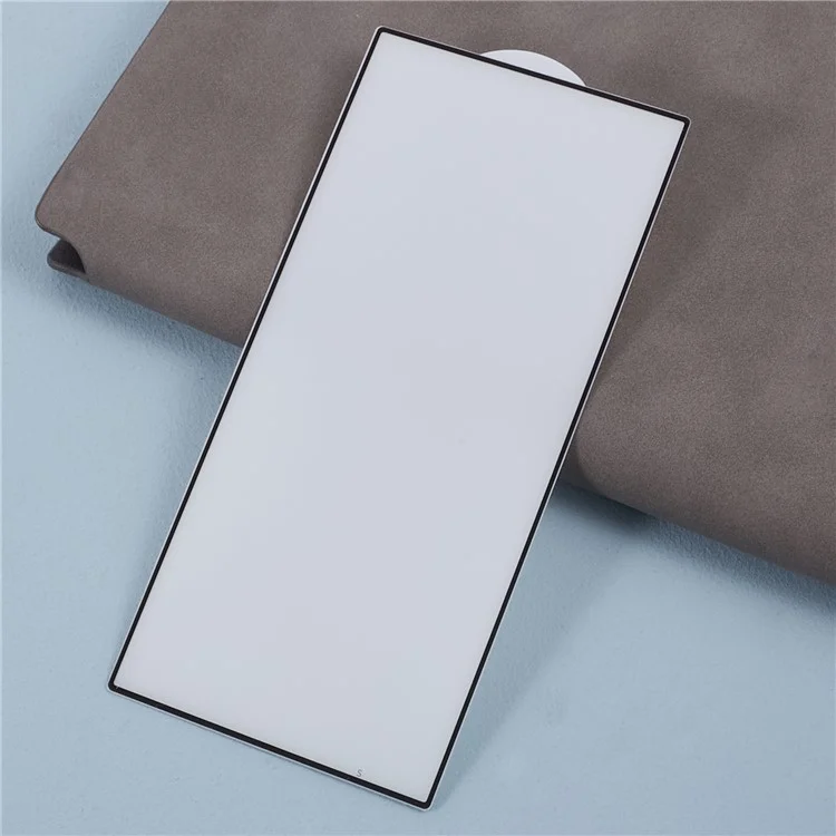 For Samsung Galaxy S25 Ultra Tempered Glass Full Glue Full Screen Protector Support Fingerprint Unlock