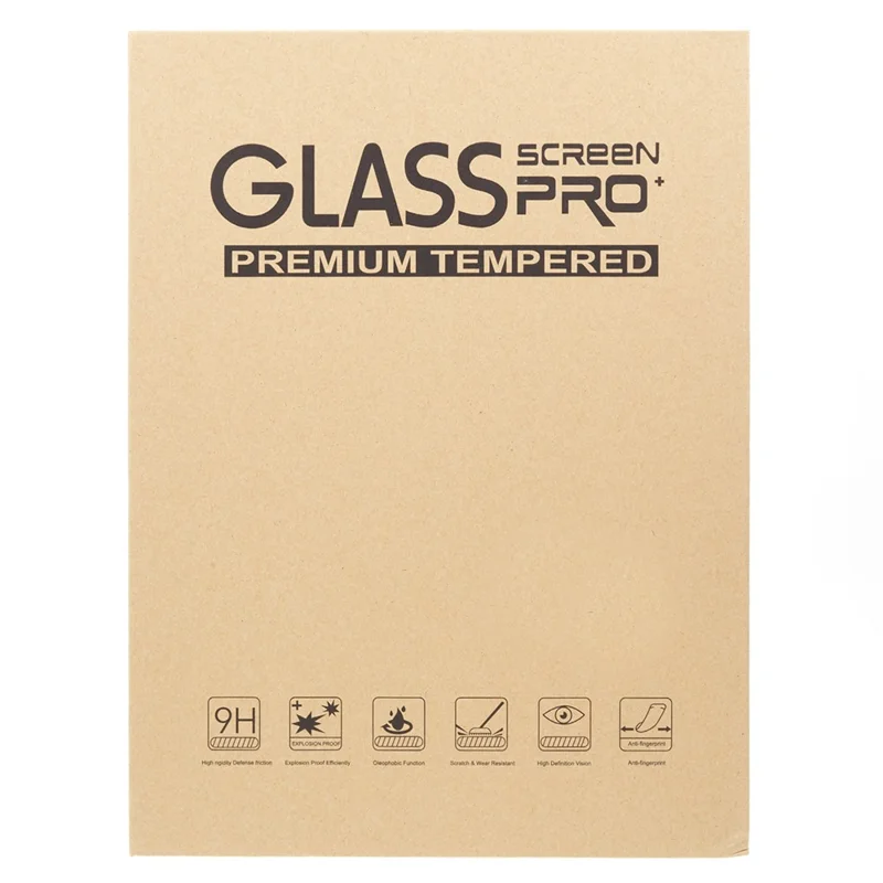 For iPad mini (2024) / mini (2021) Screen Protector 2.5D Straight Edge Anti-Scratch Tempered Glass Full Cover Film