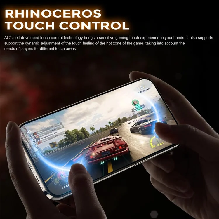 For iPhone 13 Pro Anti-Spy Screen Protector Temered Glass Film with Dust-Proof Net