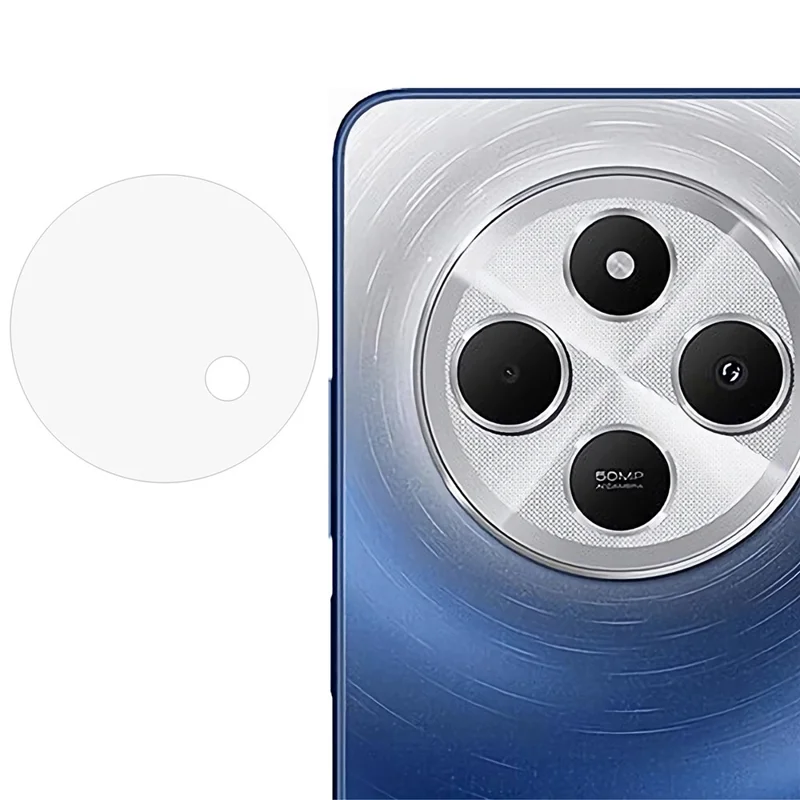 For Xiaomi Poco C75 4G / Redmi 14R 5G / 14C 4G Camera Lens Protector Tempered Glass HD Clear Scratch Resistant Lens Film - Transparent