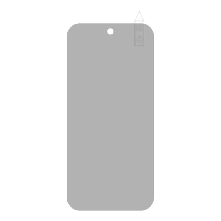 RURIHAI For Google Pixel 9 Anti-Spy AGC Glass Screen Protector (Phone Case Version) (Fingerprint Unlock)