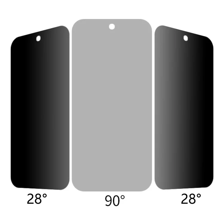 RURIHAI For Google Pixel 9 Anti-Spy AGC Glass Screen Protector (Phone Case Version) (Fingerprint Unlock)