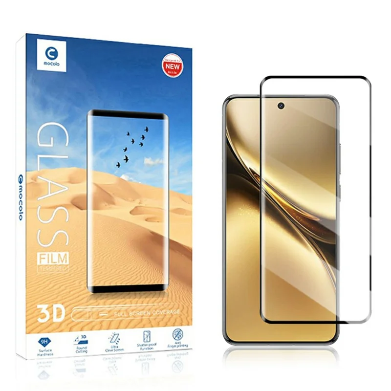 MOCOLO For vivo X200 5G Screen Protector 3D Curved Tempered Glass Film