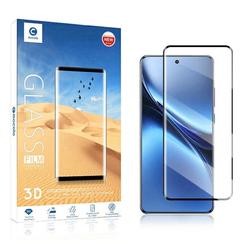 MOCOLO For vivo X200 Pro 5G Screen Protector 3D Curved Tempered Glass Film