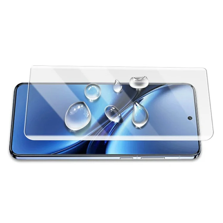 MOCOLO Protezione dello schermo in vetro temperato con pellicola liquida UV 3D curva a copertura completa per vivo X200 Pro 5G