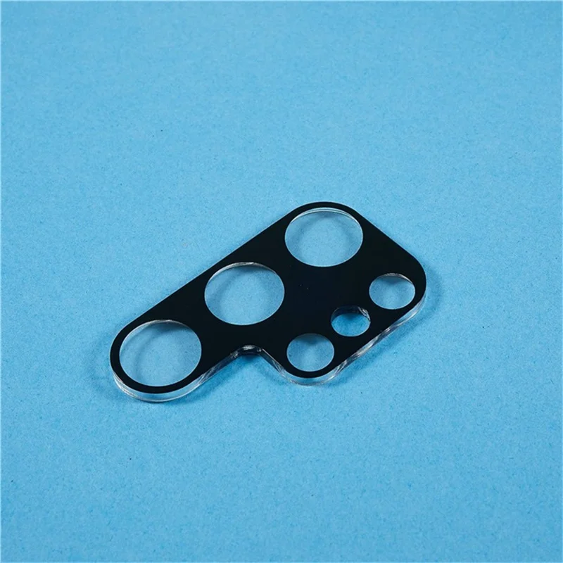 For Samsung Galaxy S25 Ultra Silk Printing Camera Lens Film Tempered Glass Lens Protector with Bottom Plate