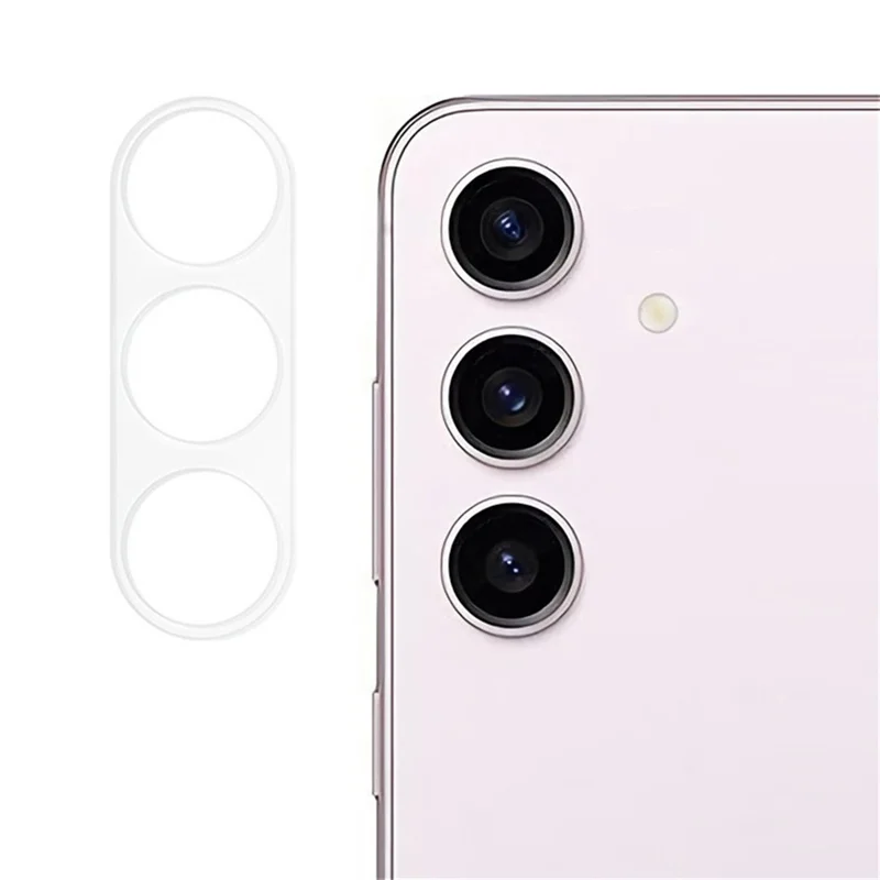 För Samsung Galaxy S25+ bakre linsfilm Corning Gorilla Glass 3D bågkant kameraminskydd