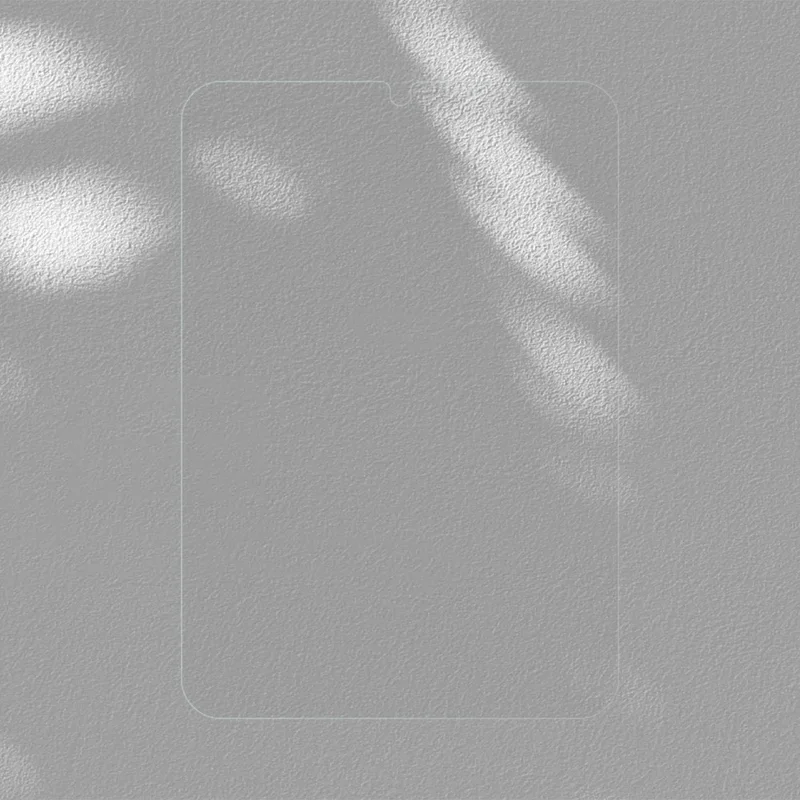 RURIHAI Pour iPad mini (2024) / mini (2021) 0.3mm 2.5D Ultra Clear Full Screen Protector High Aluminum-Silicon Glass Film