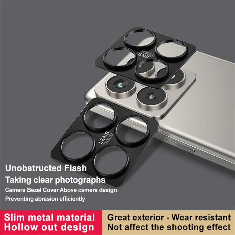 IMAK For Xiaomi 14T Pro Metal Camera Lens Protector Lens Protective Cover