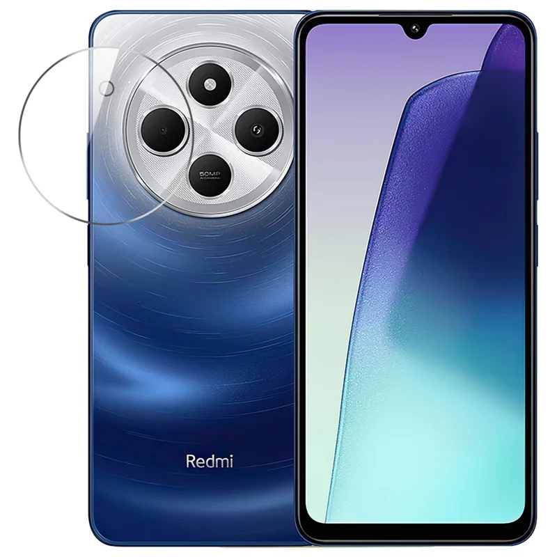 Protector de lente de cámara para Xiaomi Poco C75 4G / Redmi 14C 4G / 14R 5G Película de vidrio templado para lente
