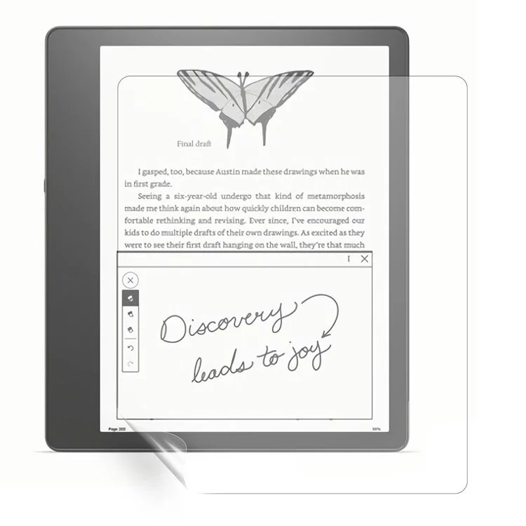 For Amazon Kindle Scribe (2024) Full Screen Protector High Definition E-Reader PET Film