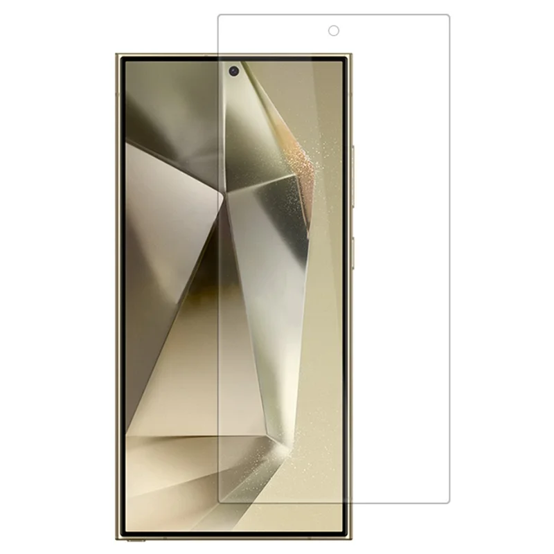 Pour Samsung Galaxy S25 Ultra Film en verre d'aluminium-silicium haute qualité 0,33 mm 2,5D (déverrouillage par empreinte digitale)
