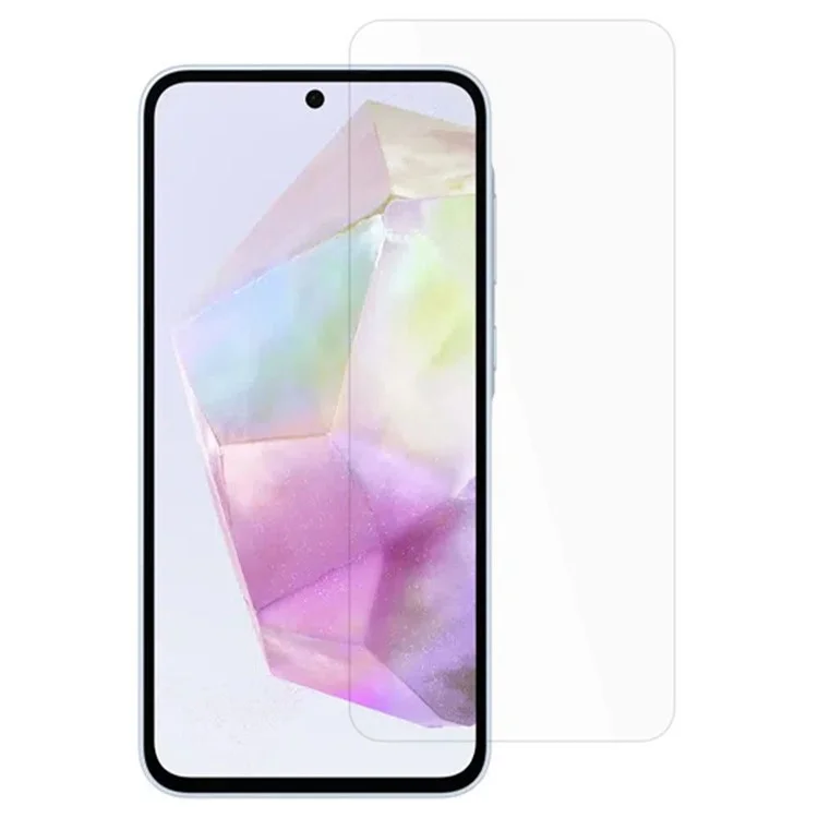 Protector de pantalla de vidrio templado para Samsung Galaxy A36 5G, 0.25 borde curvo, película de pantalla ultra clara