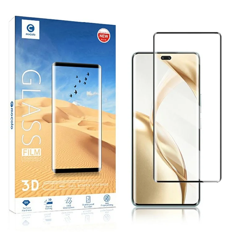 MOCOLO For Honor 200 Pro 5G Защитная пленка для экрана 3D Curved Tempered Glass Film